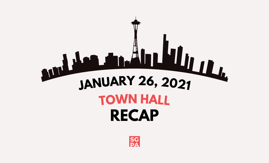 Town Hall Recap - January 26, 2021